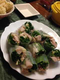 セロリがおいしい生春巻き-レシピのメイン写真