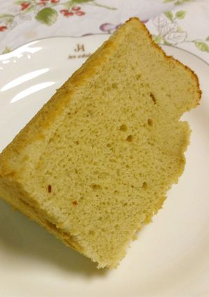 ◎ シフォンケーキ(グリーンティー)-レシピのメイン写真
