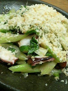 たことセロリのアーリオオーリオ-レシピのメイン写真