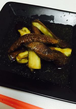 フライパンで茄子の煮浸し-レシピのメイン写真