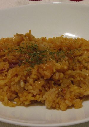 ＊炊飯器で作る帆立入りカレーピラフ＊-レシピのメイン写真