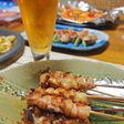 梅酢でさっぱり焼き鳥