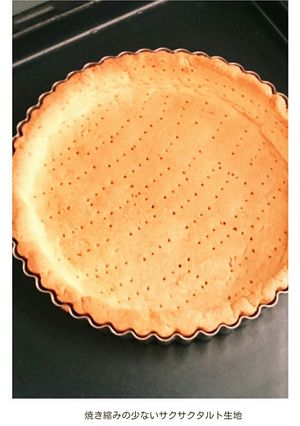 焼き縮みの少ないサクサクタルト生地-レシピのメイン写真