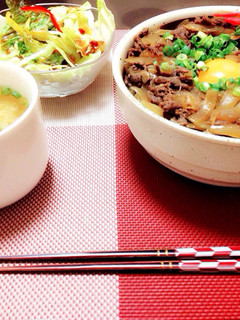 牛丼-レシピのメイン写真