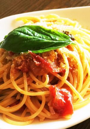 農家直伝！美味しいトマトソースパスタ-レシピのメイン写真