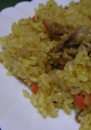 炊飯器でスパイシーサフランピラフ-レシピのメイン写真