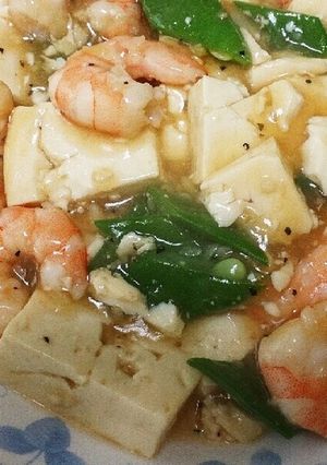 リピ決定! 海老と豆腐の旨塩煮-レシピのメイン写真