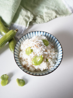 そら豆としらすのごま炊き込みご飯-レシピのメイン写真