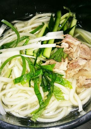 鶏塩うどん-レシピのメイン写真