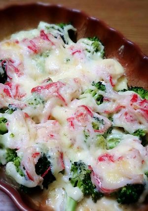 ＊ブロッコリーのカニカママヨチーズ焼き＊-レシピのメイン写真
