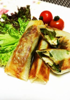 大葉と鶏の春巻き-レシピのメイン写真