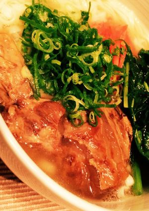 簡単♪沖縄そば風おから麺-レシピのメイン写真
