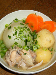 新玉ねぎと新ジャガの梅肉煮-レシピのメイン写真