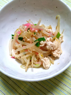 鶏ひき肉ともやしのW生姜炒め★-レシピのメイン写真