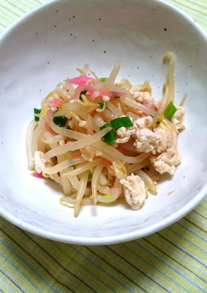 鶏ひき肉ともやしのW生姜炒め★-レシピのメイン写真