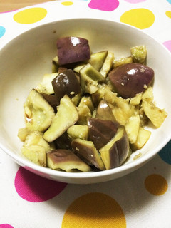 レンジで超簡単!ナスの煮浸し-レシピのメイン写真