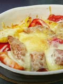 余り物DE野菜のチーズ焼き✲-レシピのメイン写真