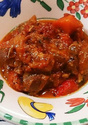 簡単 栄養満点 ラクチン 豚肉トマト煮！-レシピのメイン写真