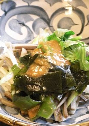ごぼうとセロリの酢味噌合え-レシピのメイン写真