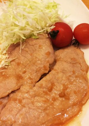 ＊糖質制限＊タレがからまる生姜焼き-レシピのメイン写真
