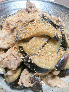 ほんのり甘い♪ナス味噌炒め-レシピのメイン写真