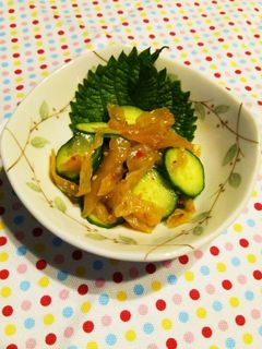 きゅうり!中華クラゲ和え♪-レシピのメイン写真