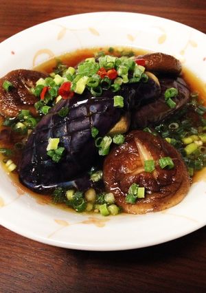 さっぱりピリ辛！茄子と椎茸の煮浸し-レシピのメイン写真