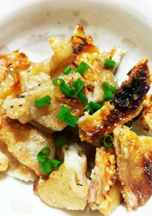 鶏皮カリカリ(^3^)/-レシピのメイン写真