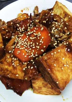 ごはんがススム！厚揚げの味噌炒め-レシピのメイン写真