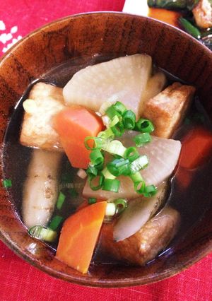 子どもが好きなけんちん汁-レシピのメイン写真
