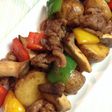 牛バラとパプリカじゃがの満腹炒め