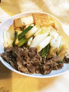 簡単☆肉豆腐☆すき焼き風-レシピのメイン写真