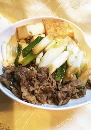 簡単☆肉豆腐☆すき焼き風-レシピのメイン写真