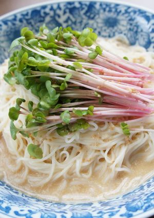 貝われ素麺-レシピのメイン写真