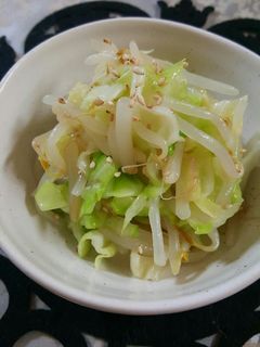 簡単!もやしとキャベツのナムル☆-レシピのメイン写真