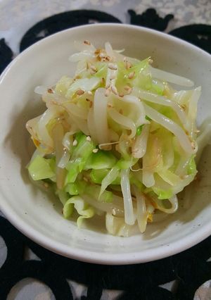 簡単！もやしとキャベツのナムル☆-レシピのメイン写真