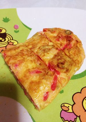 紅生姜で簡単玉子焼き-レシピのメイン写真