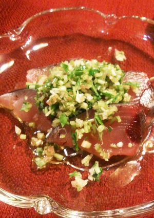 鰹のタタキorお刺身のお気に入りの薬味♪-レシピのメイン写真