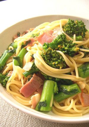 菜の花のパスタ-レシピのメイン写真
