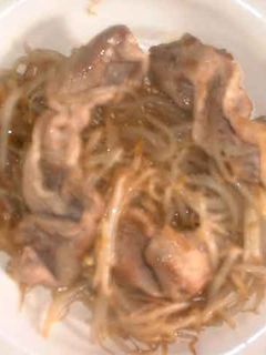 豚肉ともやしの炒め物-レシピのメイン写真