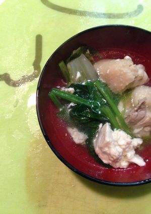鉄分も摂れてヘルシー☆ほうれん草水炊き-レシピのメイン写真