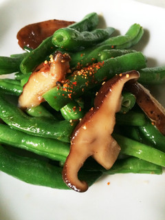 いんげんの副菜☆椎茸入り・ラクなきんぴら-レシピのメイン写真