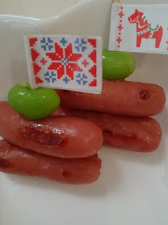 お弁当に♪ウインナーと枝豆のピック-レシピのメイン写真