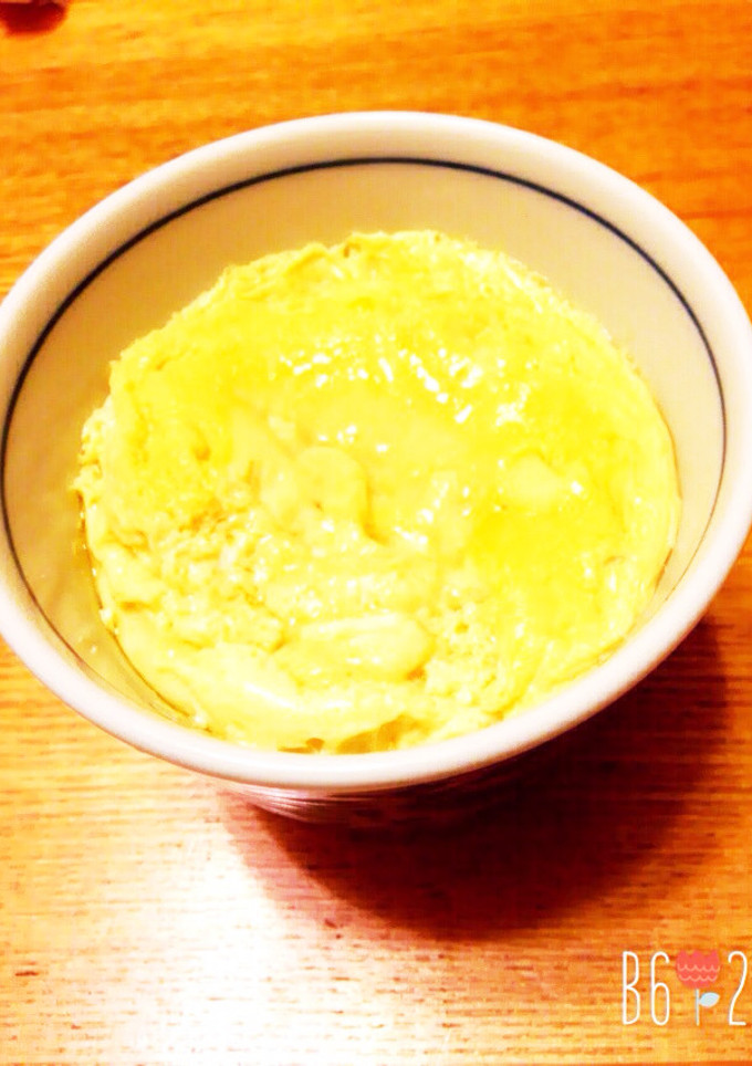ラーメンの残りのスープで茶碗蒸し！-レシピのメイン写真