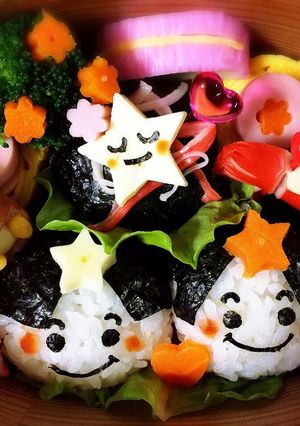 たなばたおにぎり-レシピのメイン写真