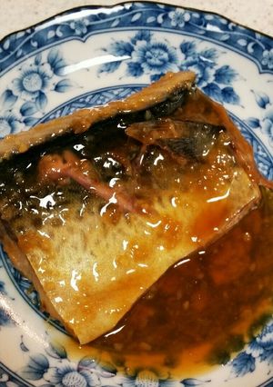 サバの味噌煮(プチ減塩&フライパン使用)-レシピのメイン写真