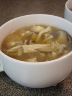 きのこのオイスター風味スープ-レシピのメイン写真