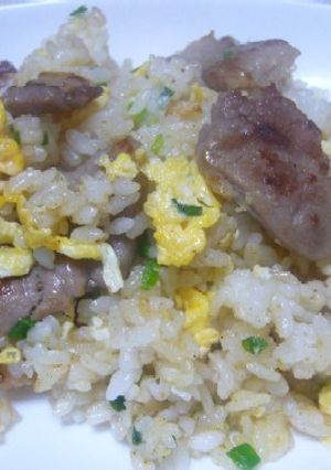 豚バラネギ塩チャーハン-レシピのメイン写真