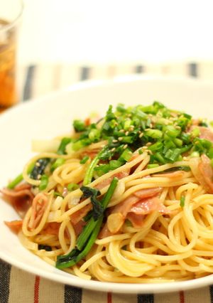 ポン酢マヨパスタ-レシピのメイン写真
