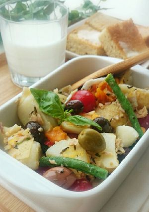 朝食に茹でるだけ✾ニース風サラダ-レシピのメイン写真